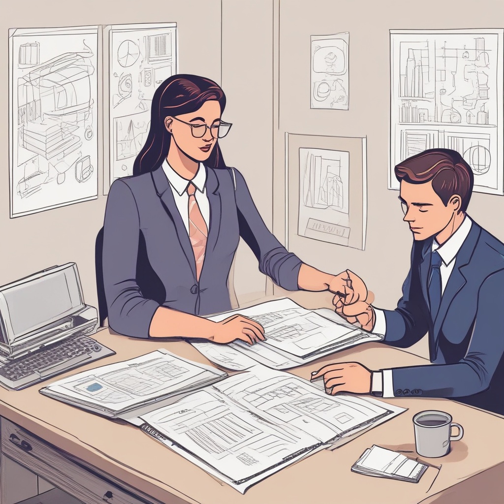 Business Plan Illustration